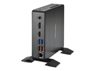 Shuttle XPC nano NC40U - Barebone - Mini-PC - 1 x Celeron 7305 / 1.1 GHz
