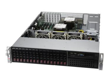 Supermicro Mainstream SuperServer 220P-C9R - Server - Rack-Montage - 2U - zweiweg - keine CPU - RAM 0 GB - SAS