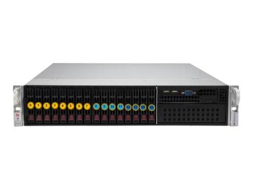 Supermicro Mainstream SuperServer 220P-C9R - Server - Rack-Montage - 2U - zweiweg - keine CPU - RAM 0 GB - SAS