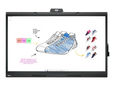 NEC Display MultiSync WD551 - 138.78 cm (55") Diagonalklasse LCD-Display mit LED-Hintergrundbeleuchtung - Digi