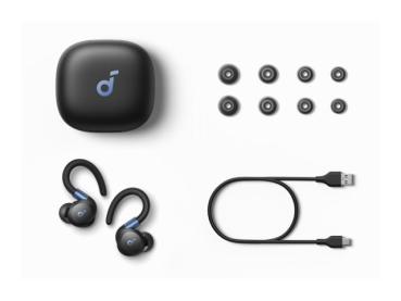 Anker Innovations Soundcore Sport X20 - True Wireless-Kopfhörer mit Mikrofon