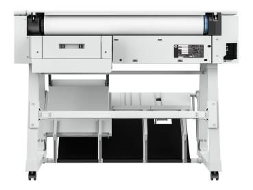 HP DesignJet T950 - 914 mm (36") Großformatdrucker - Farbe - Tintenstrahl - 914 x 1676 mm - 2400 x 1200 dpi -