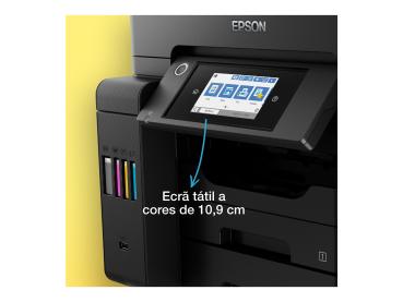 Epson EcoTank ET-5850 - Multifunktionsdrucker - Farbe - Tintenstrahl - A4 (210 x 297 mm)