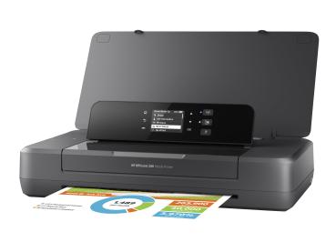HP Officejet 200 Mobile Printer - Drucker - Farbe - Tintenstrahl - A4/Legal - 1200 x 1200 dpi - bis zu 20 Seit