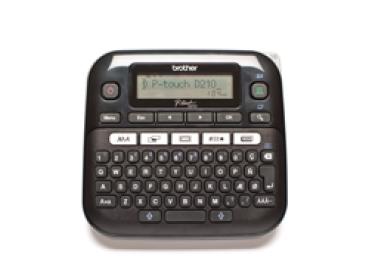 Brother P-Touch PT-D210 - Beschriftungsgerät - s/w - Thermotransfer - Rolle (1,2 cm)