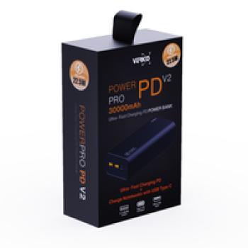 Verico Power Pro PD Powerbank schwarz - Akku - Micro (AAA)