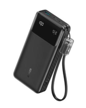 Anker Innovations A1384G11 Power Bank 30W Black - Akku - 20.000 mAh
