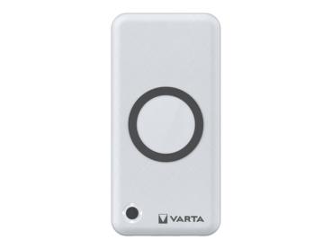 Varta Induktive Power Bank - 2-in-1 - Li-Pol - 20000 mAh - 74 Wh - 20 Watt - 3 A - PD, QC 3.0 - 3 Ausgabeansch