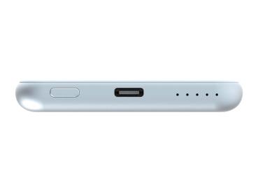 Verbatim Charge 'n' Go - Induktive Power Bank - Magnethalterung - Li-Pol - 5000 mAh - 20 Watt - 2.4 A - Apple 