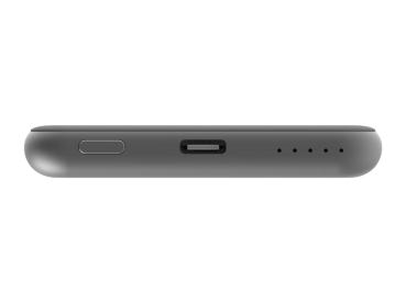 Verbatim Charge 'n' Go - Induktive Power Bank - Magnethalterung - Li-Pol - 5000 mAh - 20 Watt - 2.4 A - Apple 