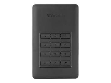 Verbatim Store 'n' Go Secure Portable HDD with Keypad Access - Festplatte - verschlüsselt - 2 TB - extern (tr