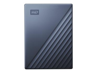 WD My Passport Ultra WDBFTM0050BBL - Festplatte - verschlüsselt - 5 TB - extern (tragbar)