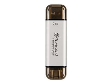Transcend ESD310 - SSD - 2 TB - extern (tragbar) - USB 3.2 Gen 2x1 (USB-C Steckverbinder)