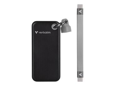 Verbatim Pocket - SSD - 2 TB - Schlüsselanhänger mit Kabelbefestigung - extern (tragbar)