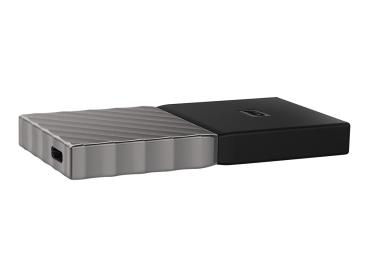 WD My Passport SSD WDBKVX0020PSL - SSD - verschlüsselt - 2 TB - extern (tragbar)