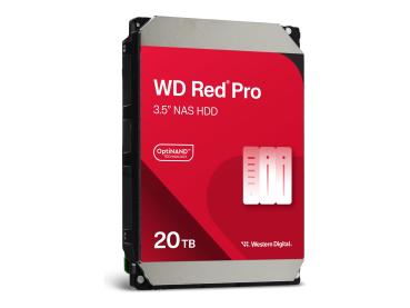 WD Red Pro WD201KFGX - Festplatte - 20 TB - intern - 3.5" (8.9 cm)