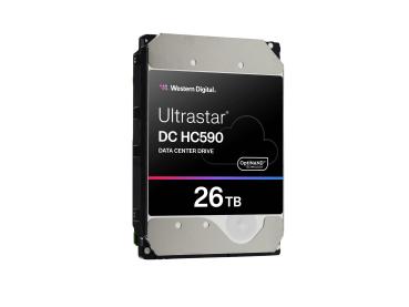 WD Ultrastar DC HC590 - Festplatte - Datencenter - verschlüsselt - 26 TB - intern - 3.5" (8.9 cm)