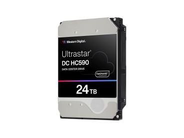 WD Ultrastar DC HC590 0F65642 - Festplatte - Datencenter - verschlüsselt - 24 TB - intern - 3.5" (8.9 cm)