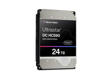 WD Ultrastar DC HC590 0F65642 - Festplatte - Datencenter - verschlüsselt - 24 TB - intern - 3.5" (8.9 cm)