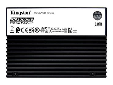 Kingston DC3000ME - SSD - Enterprise - verschlüsselt - 3.84 TB - intern - 2.5" (6.4 cm)