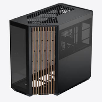 APNX Geh Midi v1-W-BK-v1 B/Wood/MicroATX/MiniITX - Midi/Minitower - ATX