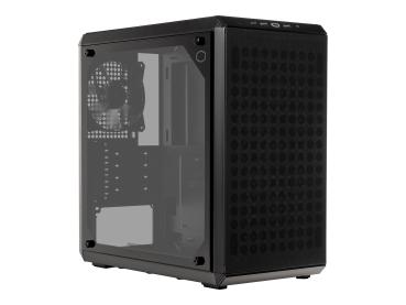 Cooler Master Q300L V2 - MT - micro ATX - Seitenteil mit Fenster (gehärtetes Glas)