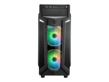 Sharkoon VG6-W RGB - Tower - ATX - Seitenteil mit Fenster (Acryl)