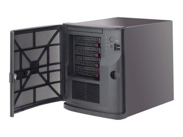 Supermicro SC721 TQ-350B - Tower - Mini-ITX 350 Watt (ATX)
