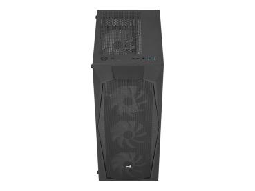 AEROCOOL ADVANCED TECHNOLOGIES AeroCool Falcon ARGB - Mid tower - ATX - Seitenteil mit Fenster (gehärtetes Gl