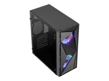 AEROCOOL ADVANCED TECHNOLOGIES AeroCool Glider - Tempered Glass Edition - Tower - ATX - Seitenteil mit Fenster
