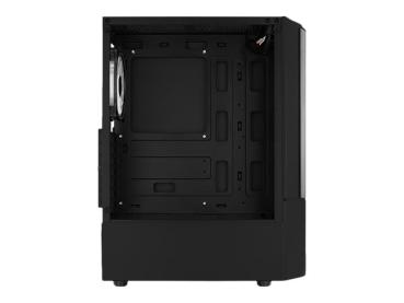AEROCOOL ADVANCED TECHNOLOGIES AeroCool Quantum - Mid tower - ATX - Seitenteil mit Fenster (gehärtetes Glas)