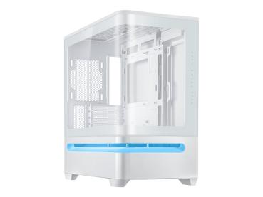 ASUS Prime AP202 - microATX Tower - Seitenteil mit Fenster (gehärtetes Glas)