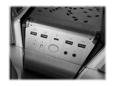 Cooler Master Cosmos C700M - Tower - E-ATX - Seitenteil mit Fenster (gehärtetes Glas)