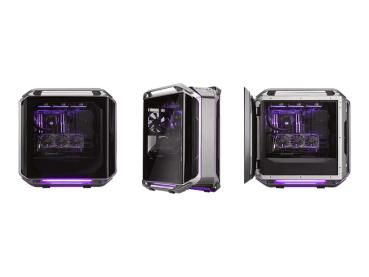 Cooler Master Cosmos C700M - Tower - E-ATX - Seitenteil mit Fenster (gehärtetes Glas)