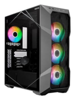Cooler Master TD500 MAX - Mini-ITX - ATX - Seitenteil mit Fenster (gehärtetes Glas)