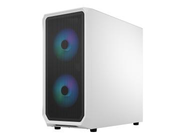 Fractal Design Focus 2 RGB - Tower - ATX - Seitenteil mit Fenster (gehärtetes Glas)