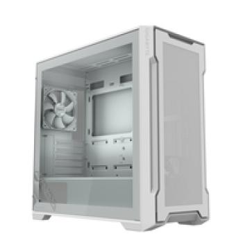Gigabyte C102 GLASS ICE - Mid tower - mini ITX / micro ATX - Seitenteil mit Fenster (gehärtetes Glas)
