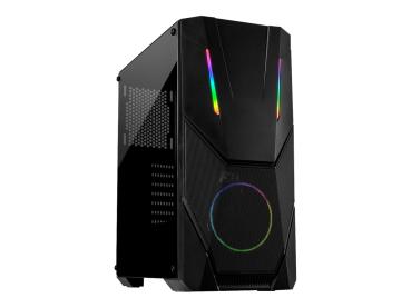 Inter-Tech IT-3303 Hornet - Tower Gaming - ATX - Seitenteil mit Fenster (Acryl)