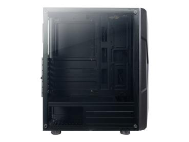 Inter-Tech IT-3306 Cavy - Tower Gaming - ATX - Seitenteil mit Fenster (Acryl)