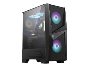 MSI MAG Forge 100R - Tower - ATX - Seitenteil mit Fenster (gehärtetes Glas)
