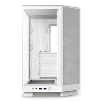NZXT H series H6 Flow - Mid tower - ATX - Seitenteil mit Fenster (gehärtetes Glas)