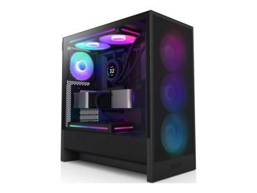 NZXT H5 Flow RGB - Mid tower - E-ATX - Seitenteil mit Fenster (gehärtetes Glas)