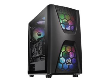 Thermaltake Commander C34 TG - ARGB Edition - Tower - ATX - Seitenteil mit Fenster (gehärtetes Glas)