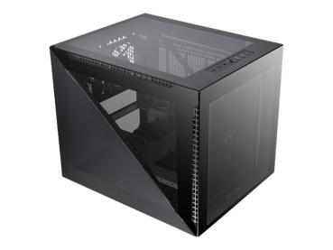 Thermaltake Divider 200 TG - Micro-Case - micro ATX - Seitenteil mit Fenster (gehärtetes Glas)