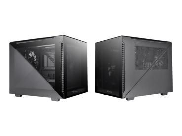 Thermaltake Divider 200 TG - Micro-Case - micro ATX - Seitenteil mit Fenster (gehärtetes Glas)