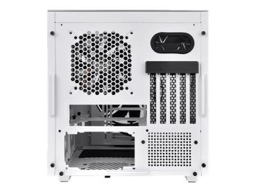 Thermaltake Divider 200 TG Snow - Micro-Case - micro ATX - Seitenteil mit Fenster (gehärtetes Glas)