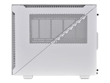 Thermaltake Divider 200 TG Snow - Micro-Case - micro ATX - Seitenteil mit Fenster (gehärtetes Glas)