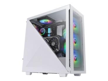 Thermaltake Divider 300 TG Snow - Mid tower - ATX - keine Spannungsversorgung (PS/2)