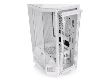 Thermaltake The Tower 300 Snow - Micro Tower - mini ITX / micro ATX - Seitenteil mit Fenster (gehärtetes Glas