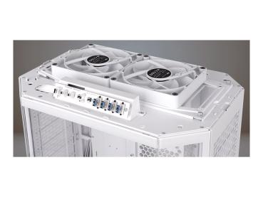 Thermaltake The Tower 600 - Mid tower - ATX - Seitenteil mit Fenster (gehärtetes Glas)